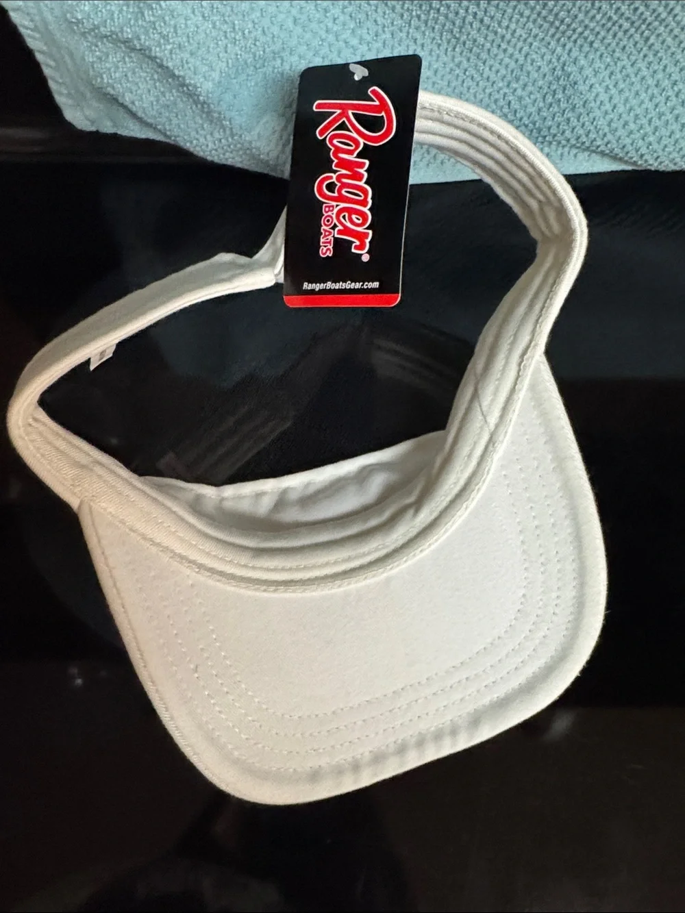 Ranger Boats White Embroidered Visor
